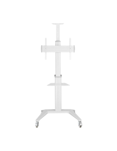 Подставка под телевизор на ножке Gembird TVS-70T-02-W, Белый