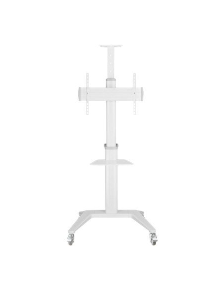 Подставка под телевизор на ножке Gembird TVS-70T-02-W, Белый