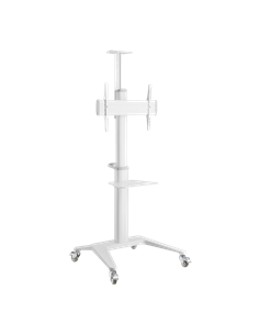 Suport pentru TV pe picior Gembird TVS-70T-02-W, Alb 2