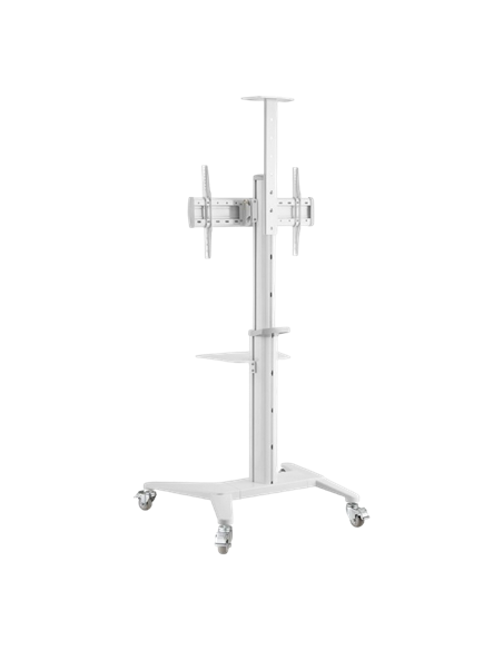 Подставка под телевизор на ножке Gembird TVS-70T-02-W, Белый