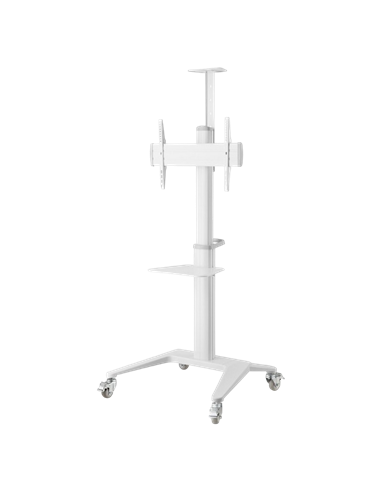 Подставка под телевизор на ножке Gembird TVS-70T-02-W, Белый