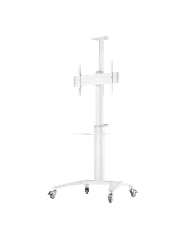 Подставка под телевизор на ножке Gembird TVS-70T-02-W, Белый