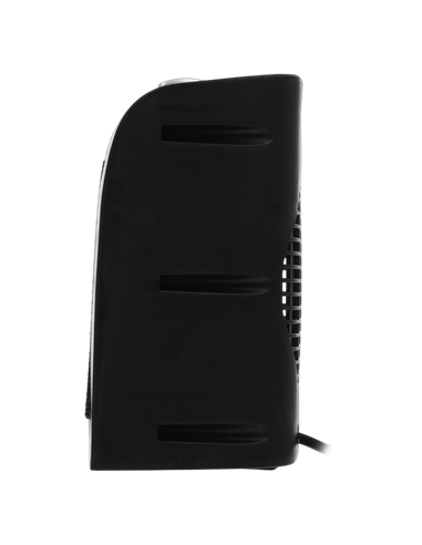 Тепловентилятор VITEK VT-2067, 1800Вт, Чёрный | Серебристый