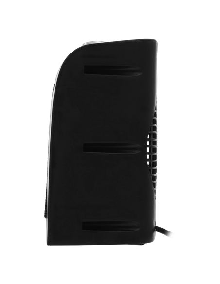 Тепловентилятор VITEK VT-2067, 1800Вт, Чёрный | Серебристый