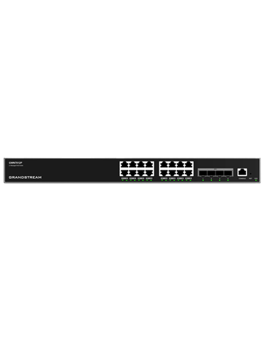 PoE коммутатор Grandstream GWN7812P, 16x IEEE 802.3af/at