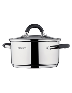 Cratiță Ardesto AR1908CS, 0,8L, 12cm, Oțel inoxidabil