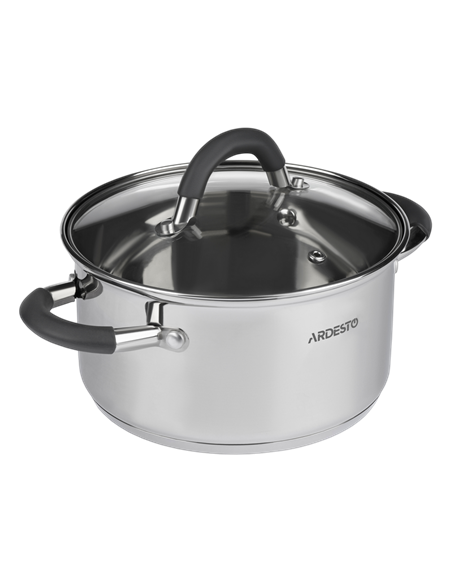 Cratiță Ardesto AR1908CS, 0,8L, 12cm, Oțel inoxidabil
