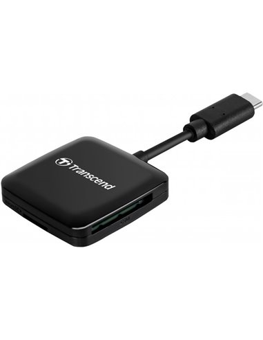 Кардридер Transcend TS-RDC3, USB Type-C, Чёрный