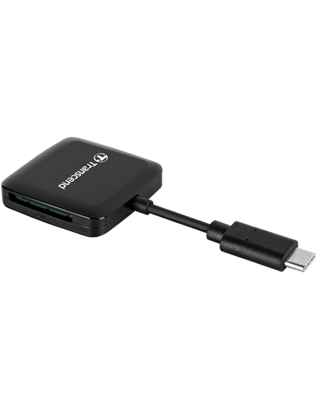Кардридер Transcend TS-RDC3, USB Type-C, Чёрный
