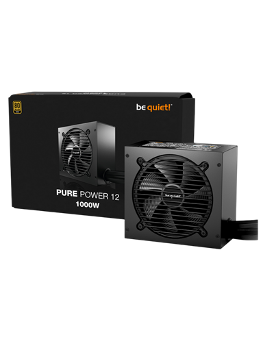 Блок питания для компьютеров be quiet! Pure Power 12, 1000Вт, ATX, 