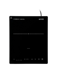 Индукционная настольная плита Gorenje ICR2000SP, Чёрный