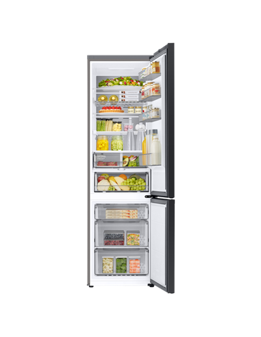 Холодильник Samsung Bespoke AI RB38C7B6D22/EF, Чёрный