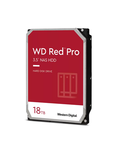 Жесткий диск Western Digital WD Red Pro, 3.5", 18 ТБ <WD181KFGX>