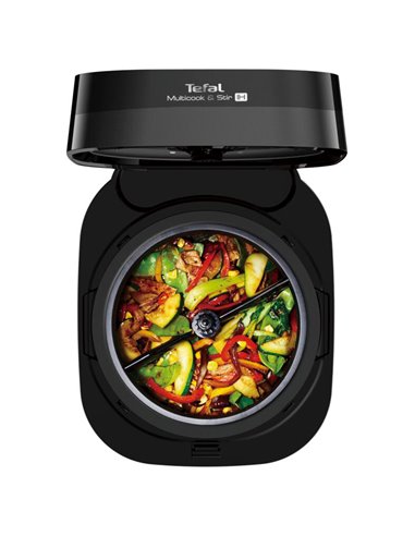 Aparat de gătit multifuncțional Tefal RK905A34, Negru / Bronz