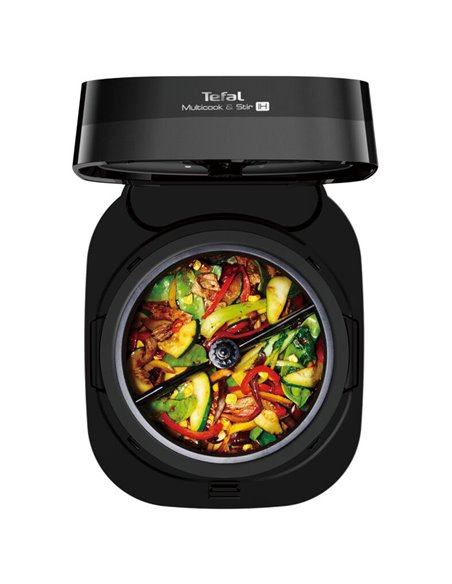 Aparat de gătit multifuncțional Tefal RK905A34, Negru / Bronz