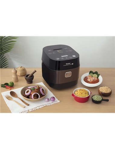 Мультиварка Tefal RK905A34, Черный|Бронзовый