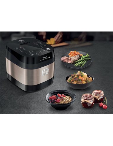 Мультиварка Tefal RK905A34, Черный|Бронзовый