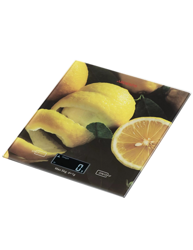 Cântar electronic de bucătărie Ardesto SCK-893, Lemon