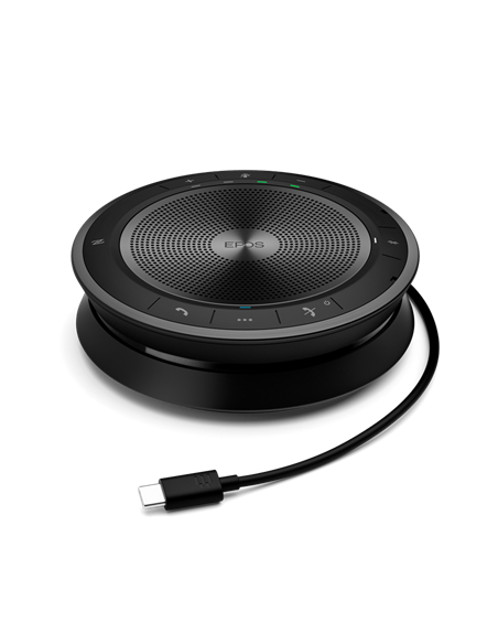 Microfon portabil pentru înregistrare vocală EPOS EXPAND SP 40+, Fără fir/Cu fir, Negru