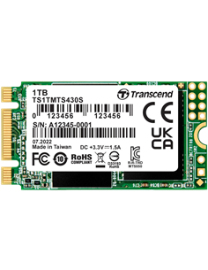 Накопитель SSD Transcend MTS430S, 1000Гб, TS1TMTS430S