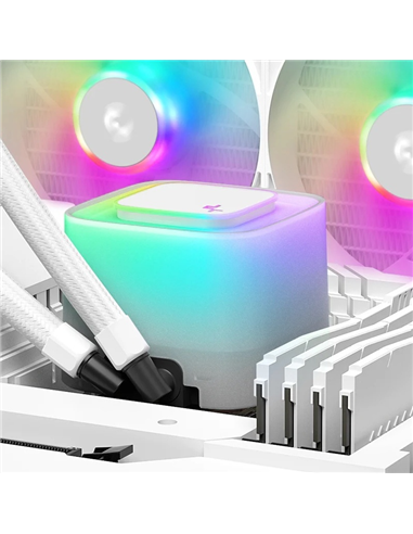 Cooler procesor Deepcool LE240 WH V2