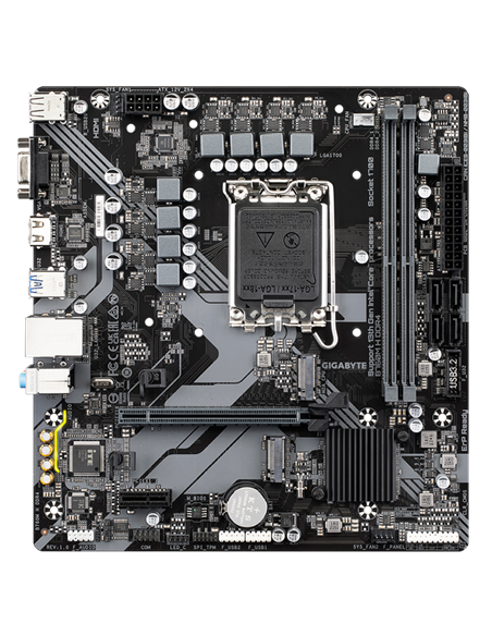 Placă de bază Gigabyte B760M H DDR4, LGA1700, Intel B760, Micro-ATX