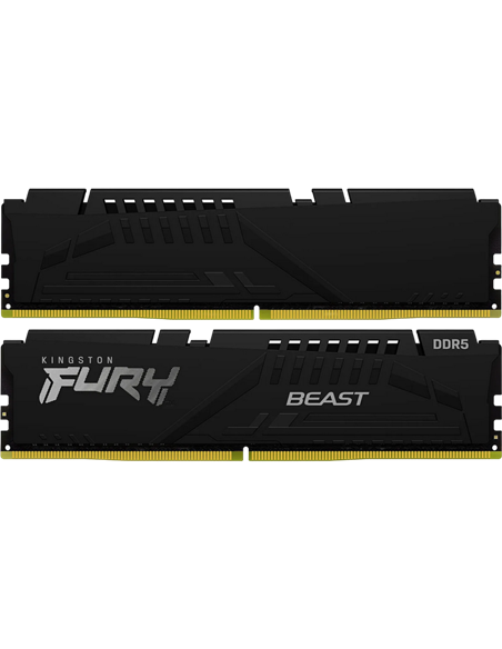 Оперативная память Kingston FURY Beast, DDR5 SDRAM, 5600 МГц, 64Гб, KF556C36BBEK2-64