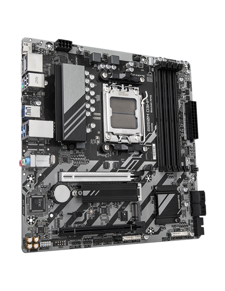 Материнская плата Gigabyte B850M D3HP, AM5, AMD B850, Micro-ATX