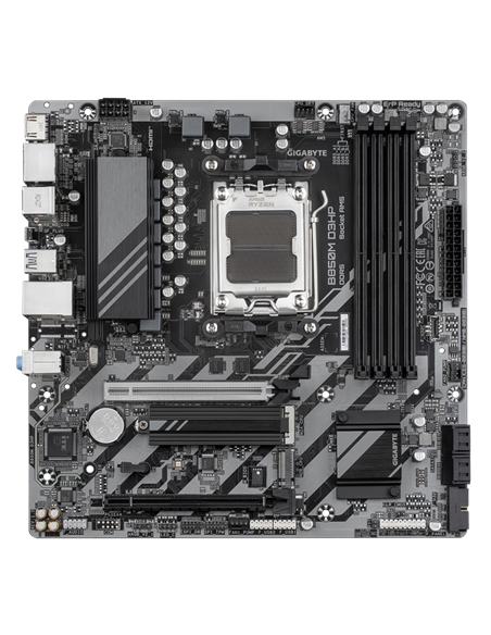 Материнская плата Gigabyte B850M D3HP, AM5, AMD B850, Micro-ATX