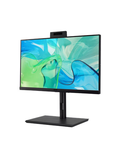 Computer All-in-One Acer Veriton VZ4724GT, 23,8", Intel Core i3-13100, 8GB/512GB, Fără SO, Negru