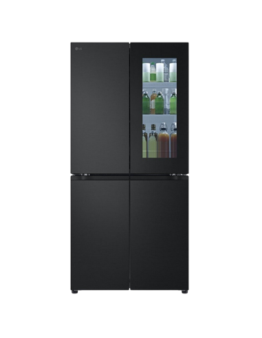 Frigider LG GMV860EPDE, InstaView Door-in-Door™, Negru