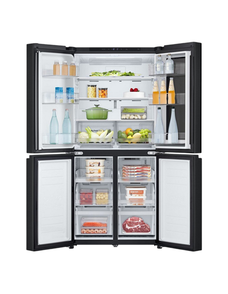 Холодильник LG GMV860EPDE, InstaView Door-in-Door™, Чёрный