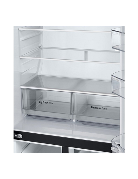 Frigider LG GMV860EPDE, InstaView Door-in-Door™, Negru