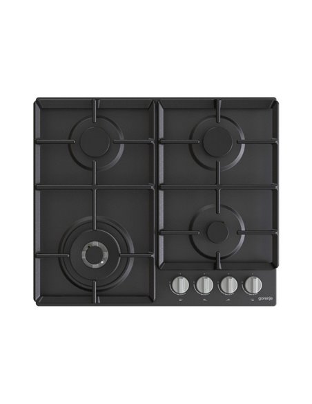 Газовая варочная панель Gorenje GW 641 EXB, Чёрный