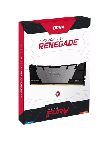Оперативная память Kingston FURY Renegade, DDR4 SDRAM, 4000 МГц, 8 ГБ, KF440C19RB2/8