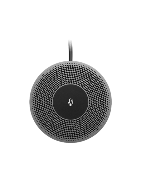 Microfon pentru camera Logitech MEETUP Expansion Mics, Fără fir, Negru