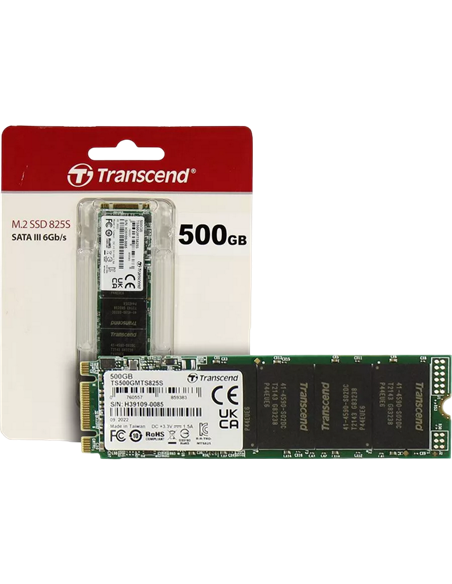 Накопитель SSD Transcend 825S, 500Гб, TS500GMTS825S