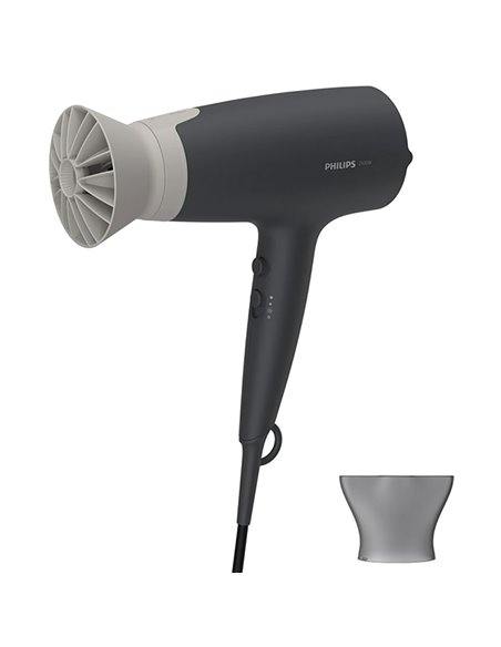 Фен Philips BHD351/10, 2100 Вт, Чёрный | Серый Фен Philips BHD351/10, 2100 Вт, Чёрный | Серый