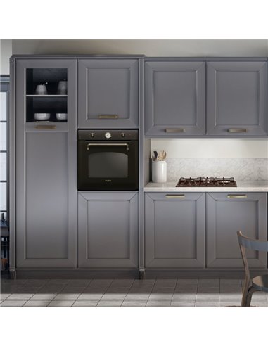 Электрический духовой шкаф Whirlpool Roustic WTA C 8411 SC, Чёрный