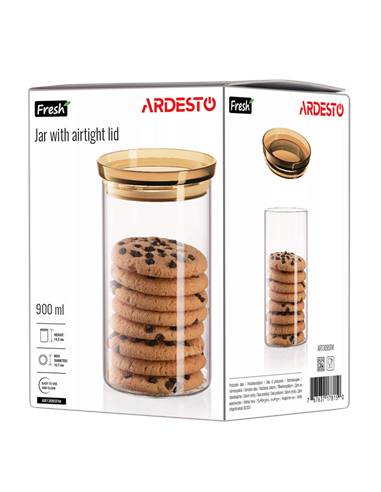Cutie alimentara Ardesto Fresh AR1309SFM, Transparent