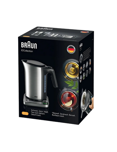 Fierbător electric Braun WK 5115 BK, Negru | Gri