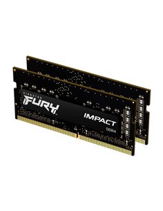 Memorie RAM Kingston FURY Impact, DDR4 SDRAM, 3200 MHz, 16GB, KF432S20IBK2/16 2