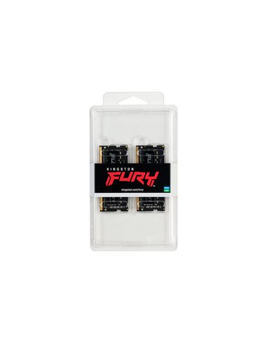 Оперативная память Kingston FURY Impact, DDR4 SDRAM, 3200 МГц, 16Гб, KF432S20IBK2/16