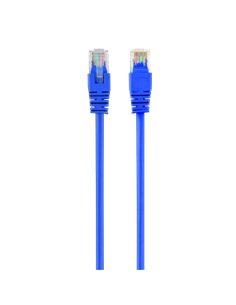 Патч-корд Cablexpert PP6U-0.5M/B, Cat6 UTP, 0,5м, Синий