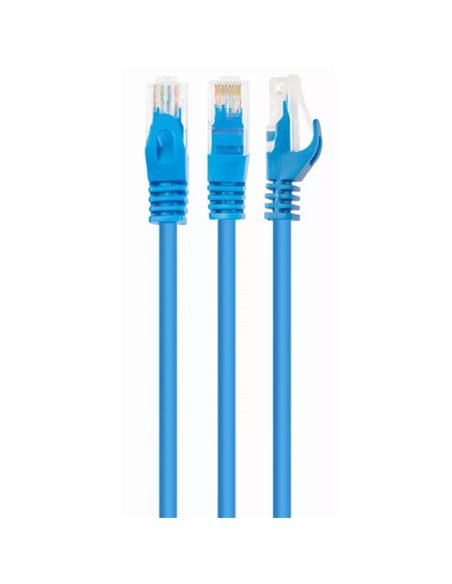 Патч-корд Cablexpert PP6U-0.5M/B, Cat6 UTP, 0,5м, Синий