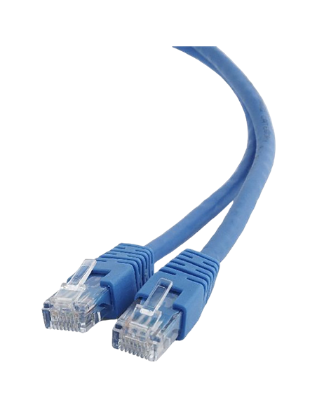 Патч-корд Cablexpert PP6U-0.5M/B, Cat6 UTP, 0,5м, Синий