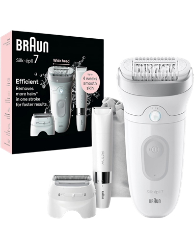 Epilator Braun SE7441, Alb
