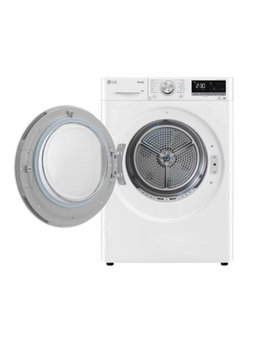 Сушильная машина LG RH90V9AV4N, 9кг, Белый