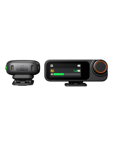 Портативный записывающий микрофон DJI Mic 3 (2 TX + 1 RX + Charging Case), Беспроводной, Черный