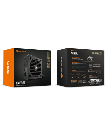 Sursă Alimentare PC Cougar Power GES 850, 850W, ATX, Nemodular